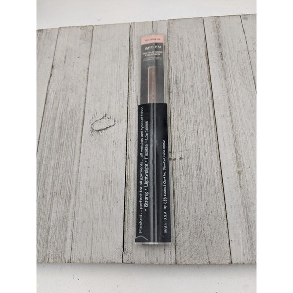 Vintage J&P Coats Flex Knit Zipper 20" London Tan 48-A - Picture 4 of 4